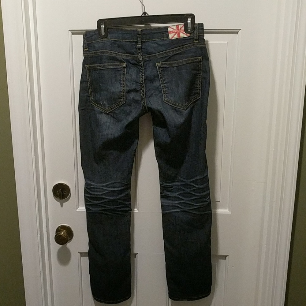 Machine Cropped Jeans - Picture 2 of 4